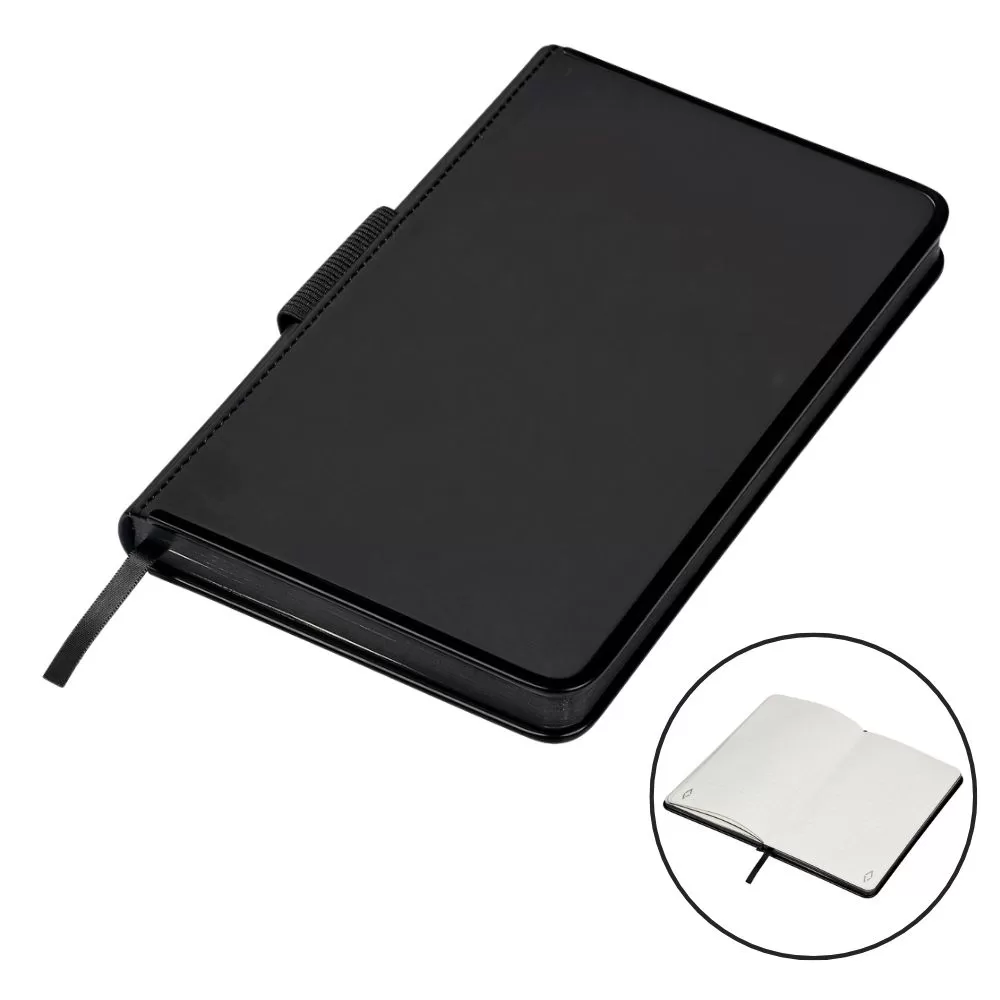 Alex Varga Volta A5 Hard Cover Notebook - Black