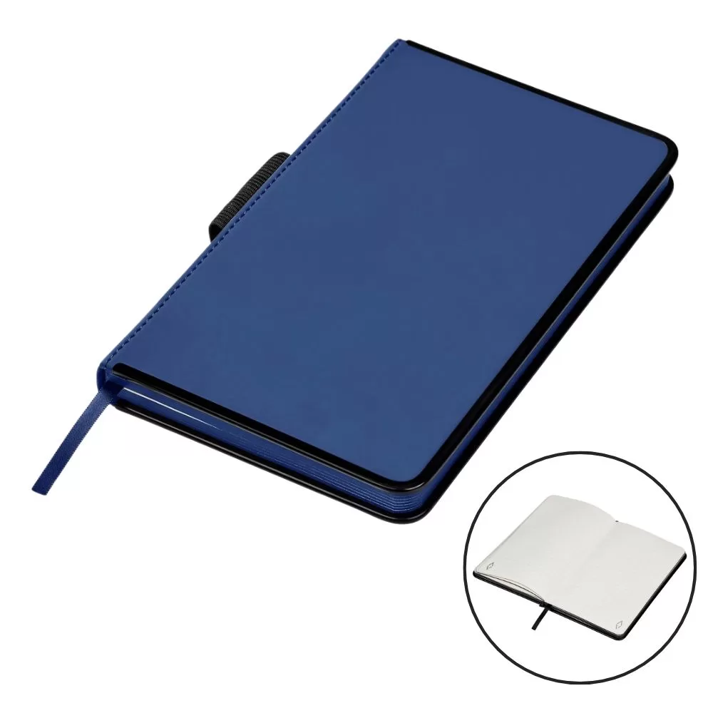 Alex Varga Volta A5 Hard Cover Notebook - Navy