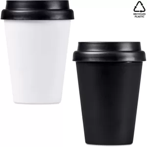 Perk Recycled Plastic Double-Wall Tumbler – 300ml