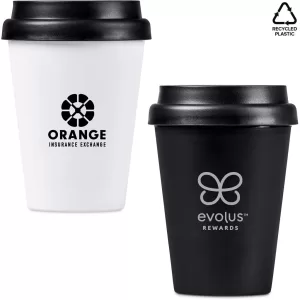 Perk Recycled Plastic Double-Wall Tumbler – 300ml
