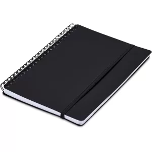 Altitude Noodle A5 Spiral Notebook Black