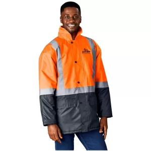 Hazard Padded Two-Tone Hi-Viz Reflective Jacket